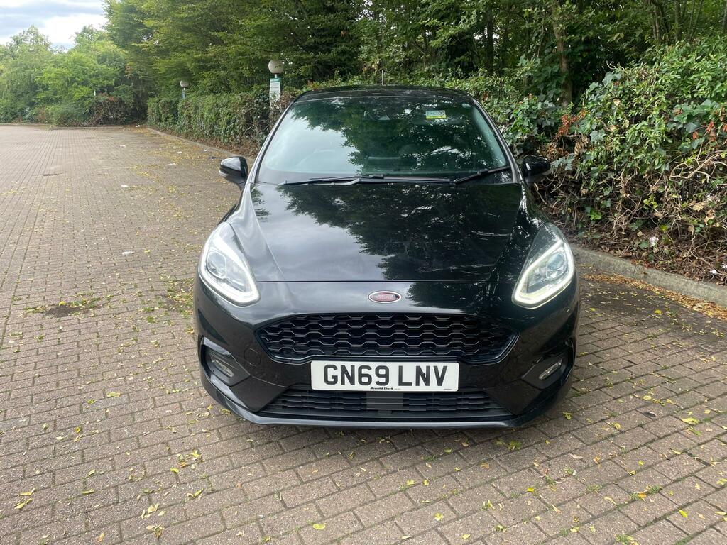Ford Fiesta 1.0T Ecoboost St-line X Euro 6 Ss GN69LNV Black #3