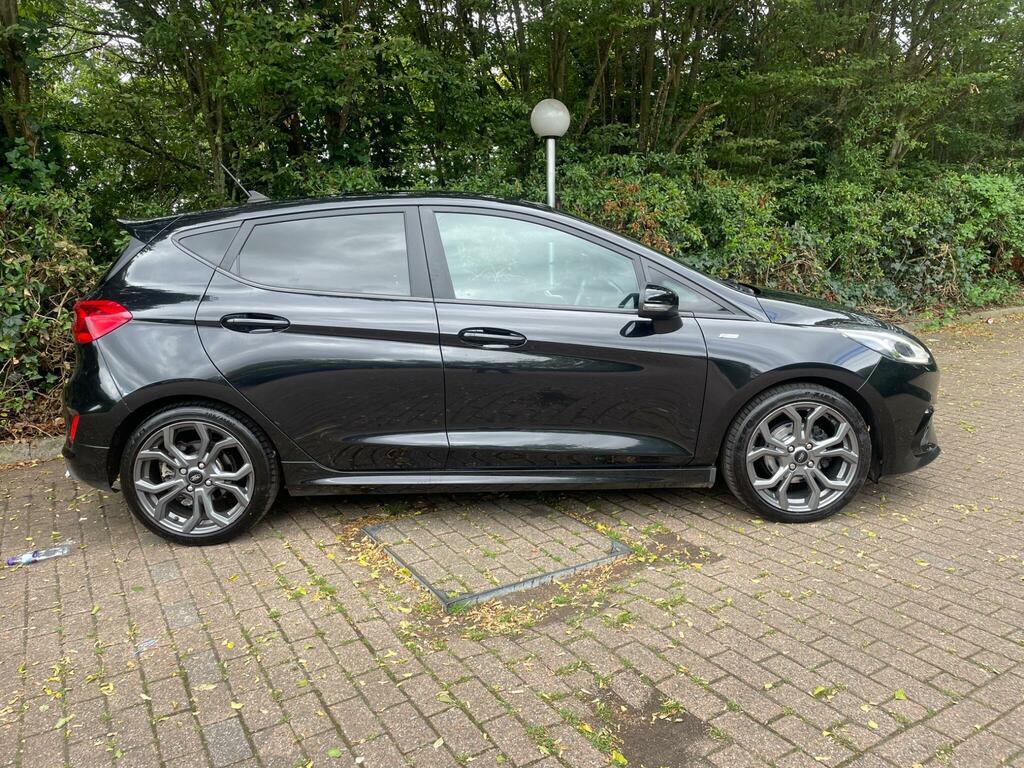 Ford Fiesta 1.0T Ecoboost St-line X Euro 6 Ss GN69LNV Black #2