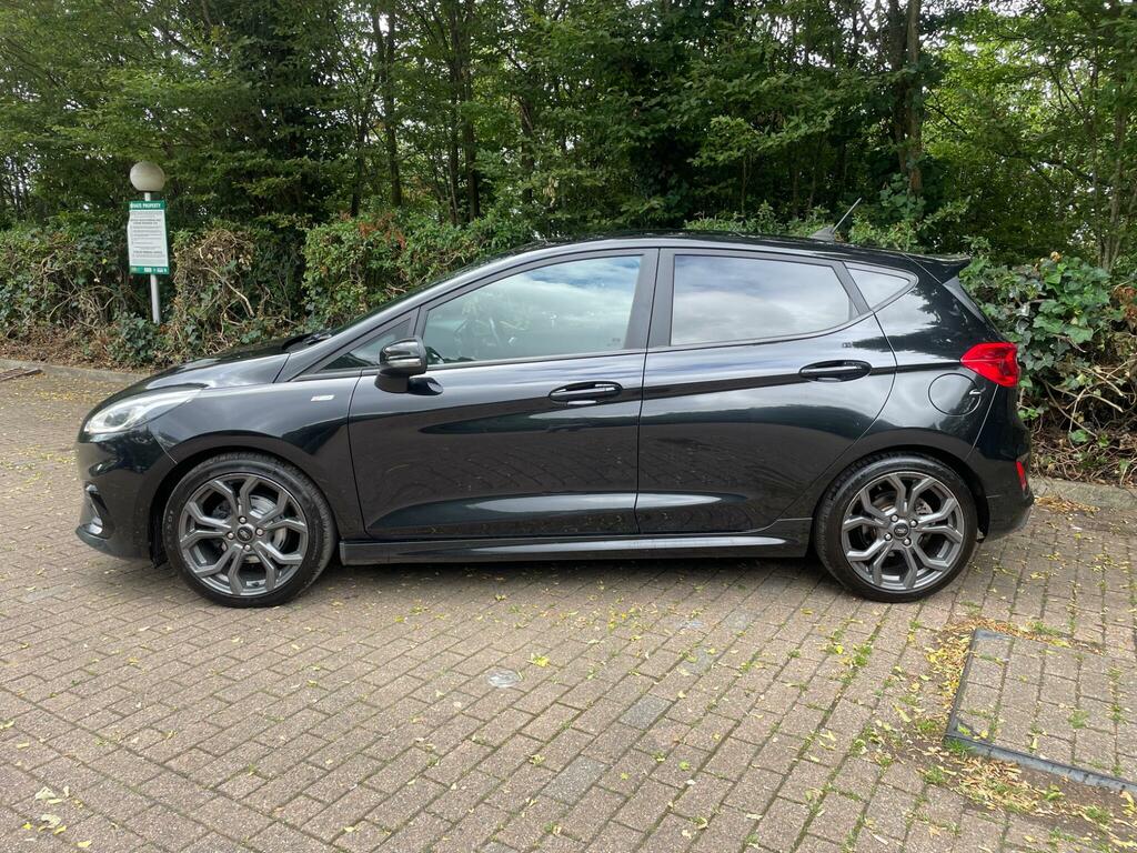 Ford Fiesta 1.0T Ecoboost St-line X Euro 6 Ss GN69LNV Black #5