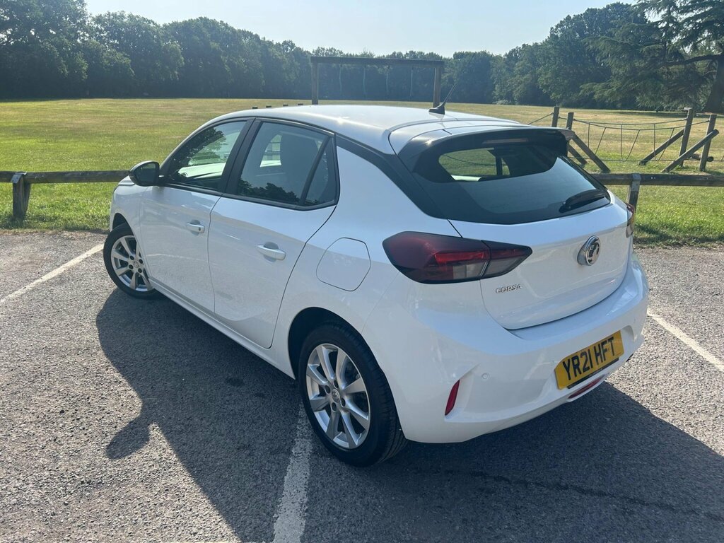 Vauxhall Corsa 1.2 Turbo Se Premium Euro 6 Ss YR21HFT White #4