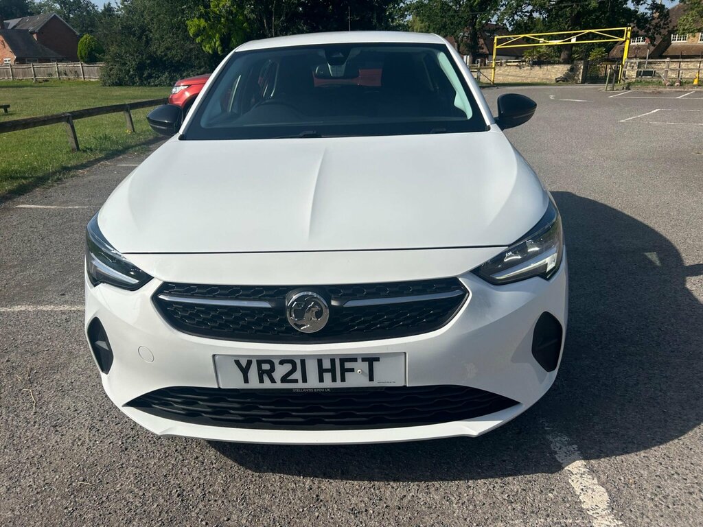 Vauxhall Corsa 1.2 Turbo Se Premium Euro 6 Ss YR21HFT White #6