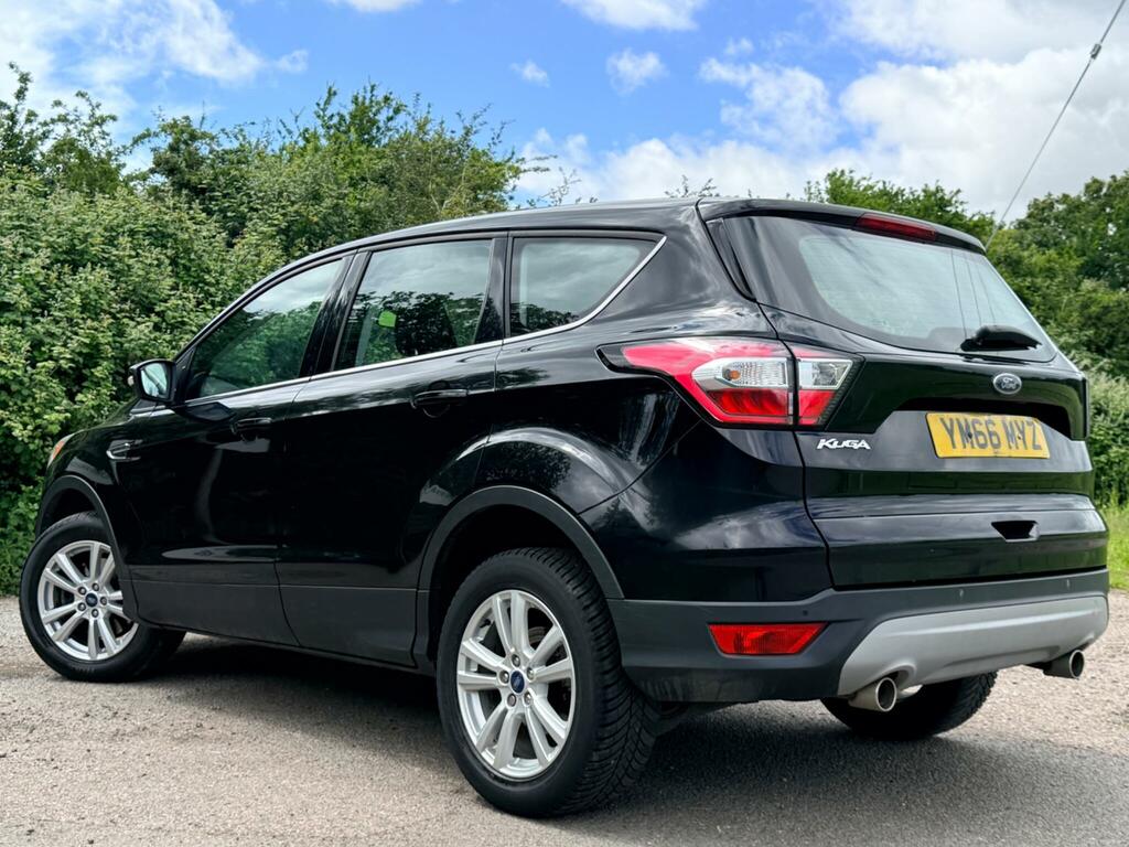 Ford Kuga 2.0 Tdci Ecoblue Zetec Awd Euro 6 Ss YM66MYZ Black #6