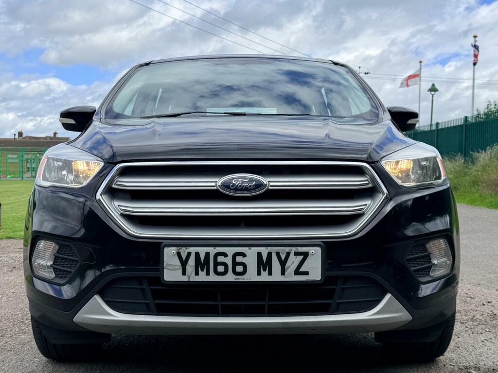 Ford Kuga 2.0 Tdci Ecoblue Zetec Awd Euro 6 Ss YM66MYZ Black #2
