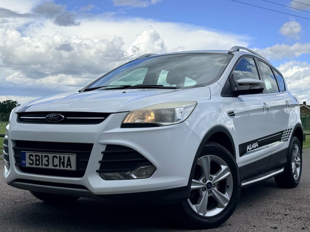 Ford Kuga 2.0 Tdci Zetec 2Wd Euro 5 SB13CNA White #3