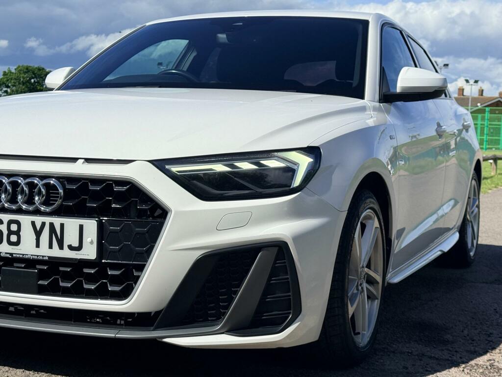 Audi A1 S Line GV68YNJ White #3