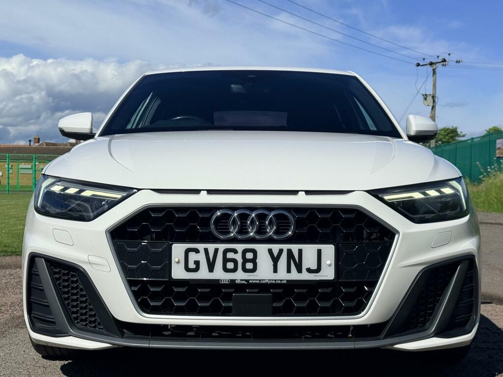 Audi A1 S Line GV68YNJ White