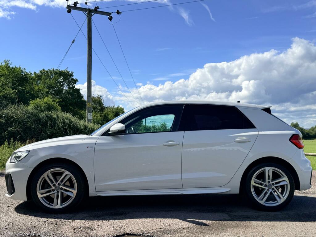 Audi A1 S Line GV68YNJ White #6