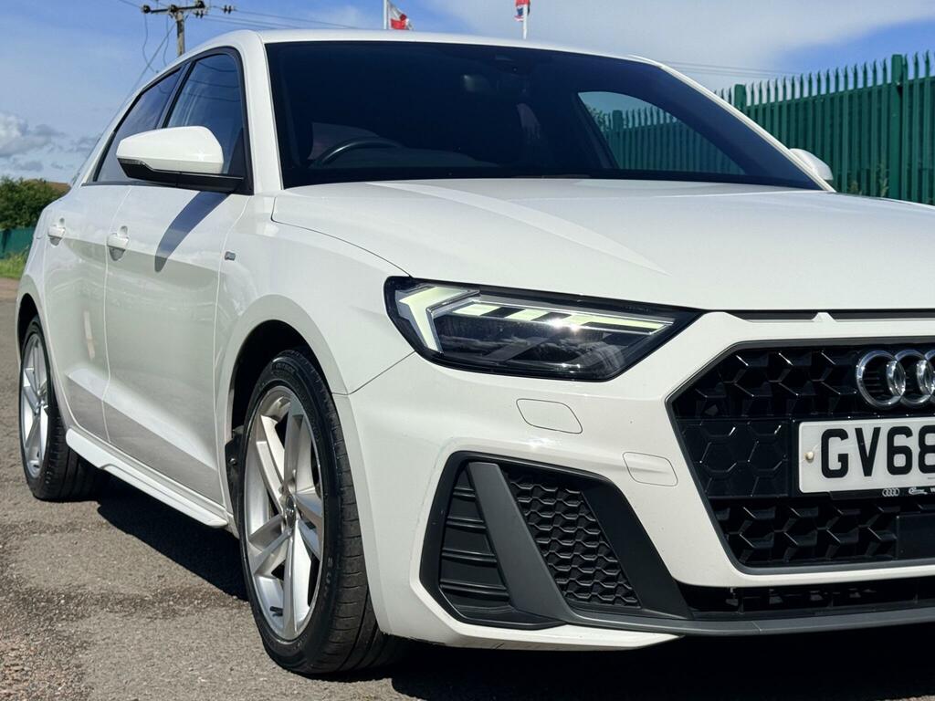 Audi A1 S Line GV68YNJ White #2