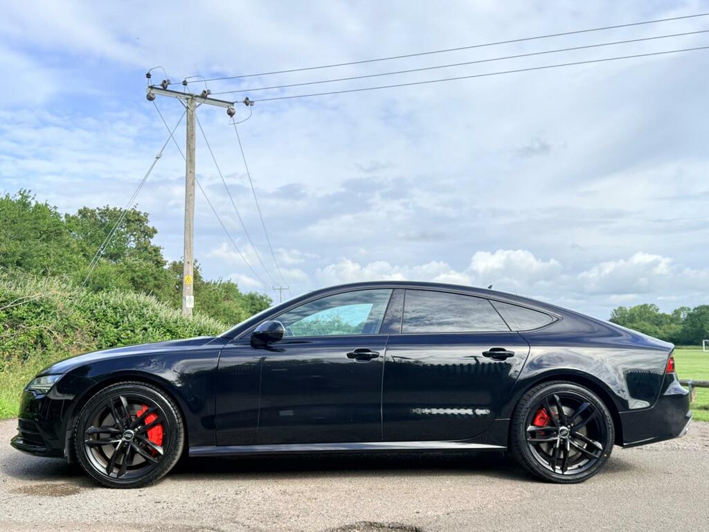 Audi S7 4.0 Tfsi V8 Sportback S Tronic Quattro Euro 6 Ss Black #4