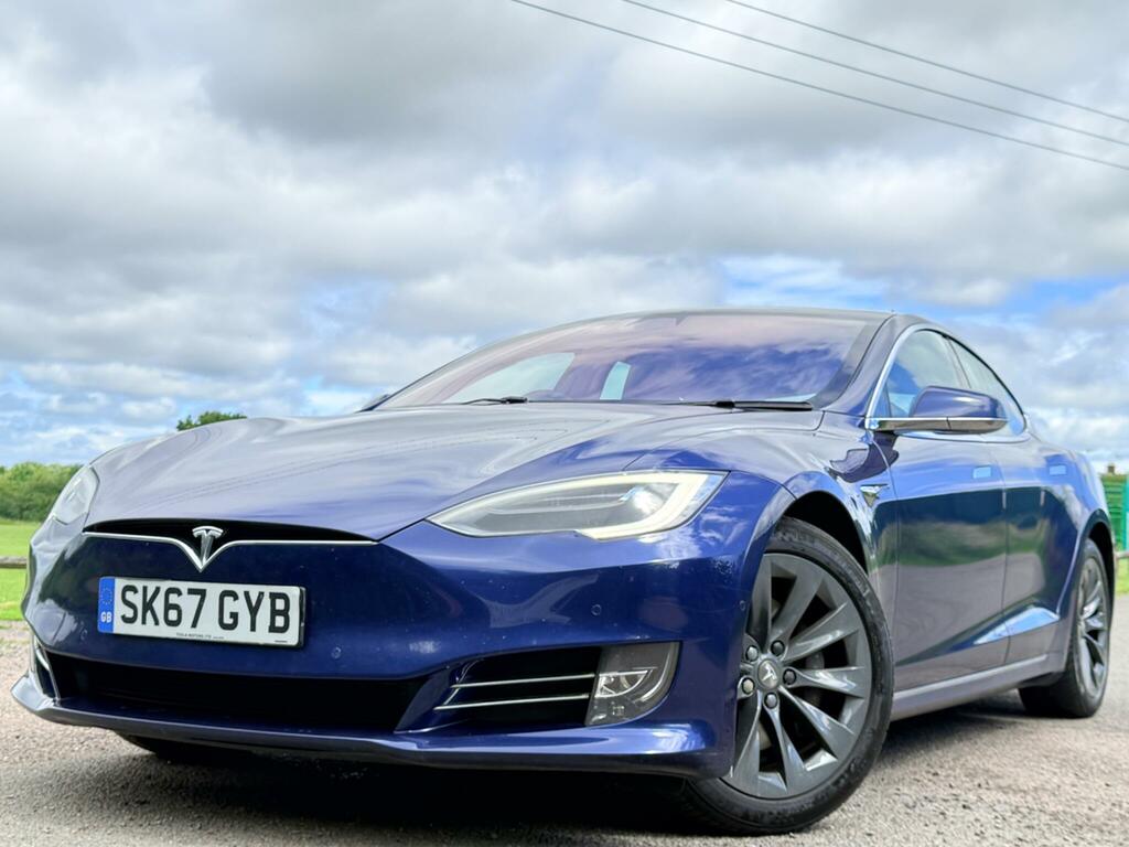 Tesla Model S 75 Auto 5dr Blue #3