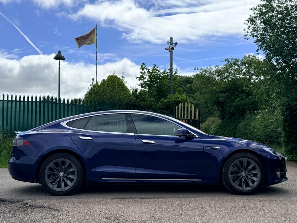 Tesla Model S 75 Auto 5dr Blue #4