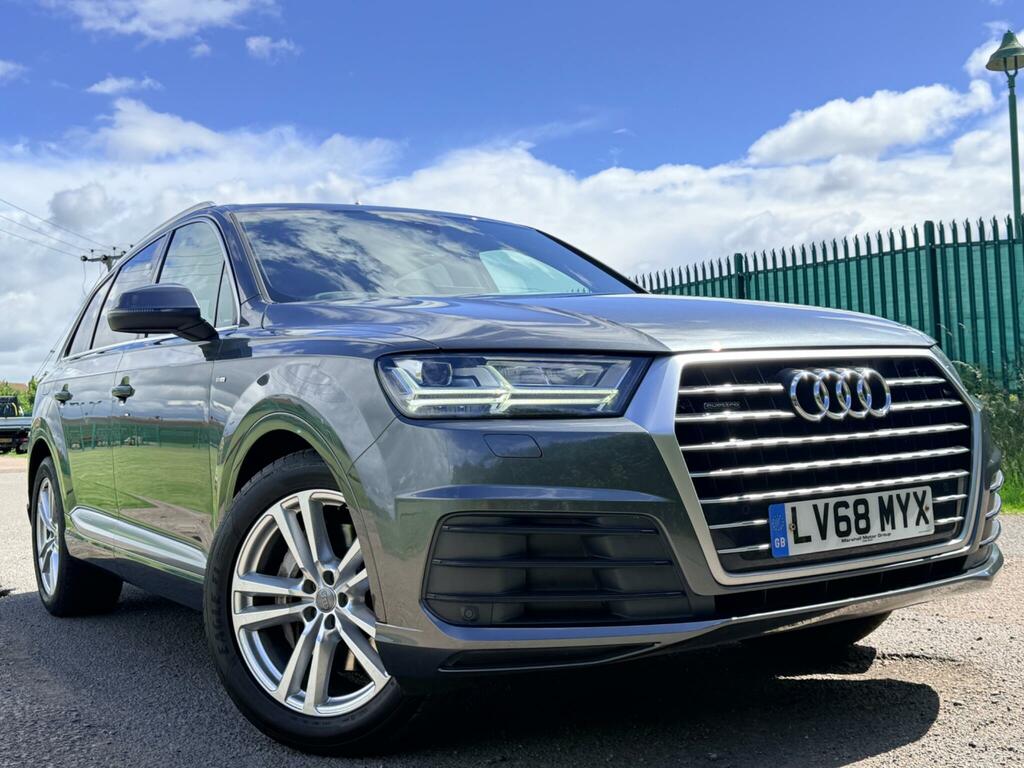 Audi Q7 3.0 Tdi V6 50 S Line Tiptronic Quattro Euro 6 Ss Grey