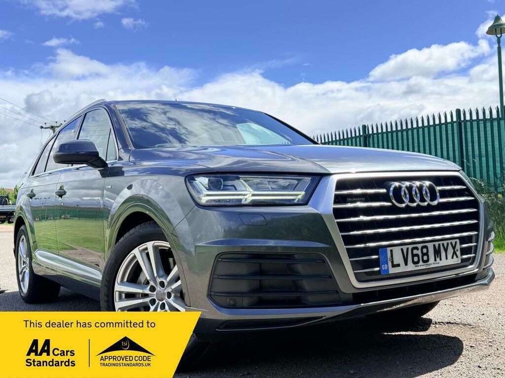 Audi Q7 3.0 Tdi V6 50 S Line Tiptronic Quattro Euro 6 Ss LV68MYX Grey