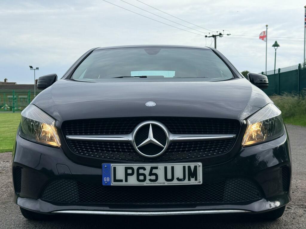 Mercedes-Benz A Class 1.5 A180d Sport Euro 6 Ss LP65UJM Black #2