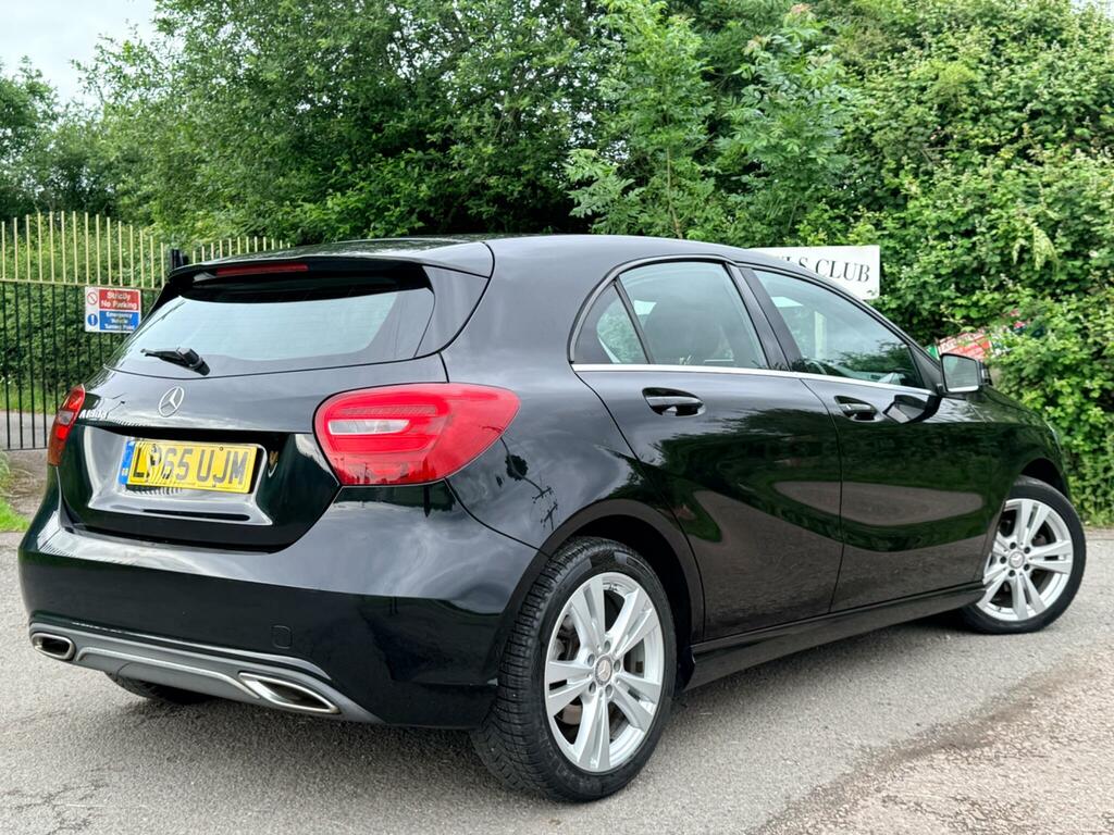 Mercedes-Benz A Class 1.5 A180d Sport Euro 6 Ss LP65UJM Black #4