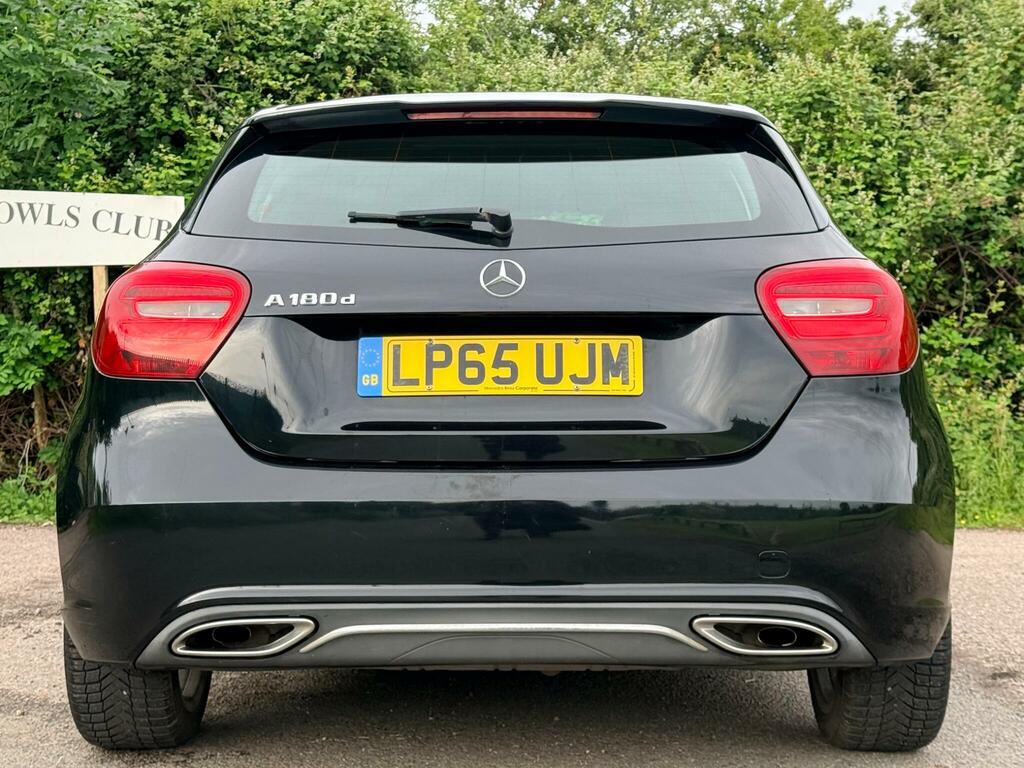 Mercedes-Benz A Class 1.5 A180d Sport Euro 6 Ss LP65UJM Black #5