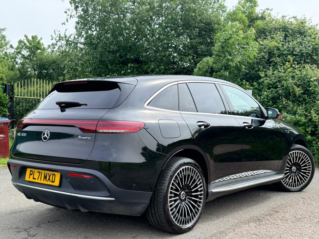 Mercedes-Benz EQC Eqc 400 80Kwh Amg Line Premium Plus 4Matic Black #4