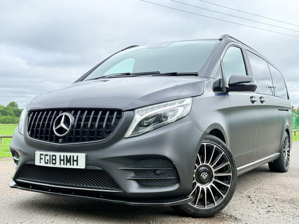 Mercedes-Benz V Class Amg Line Black #3