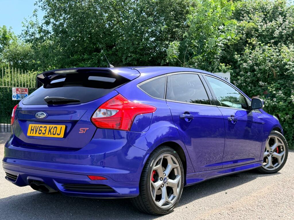 Ford Focus 2.0T Ecoboost St-3 Euro 5 Ss HV63KOJ Blue #4