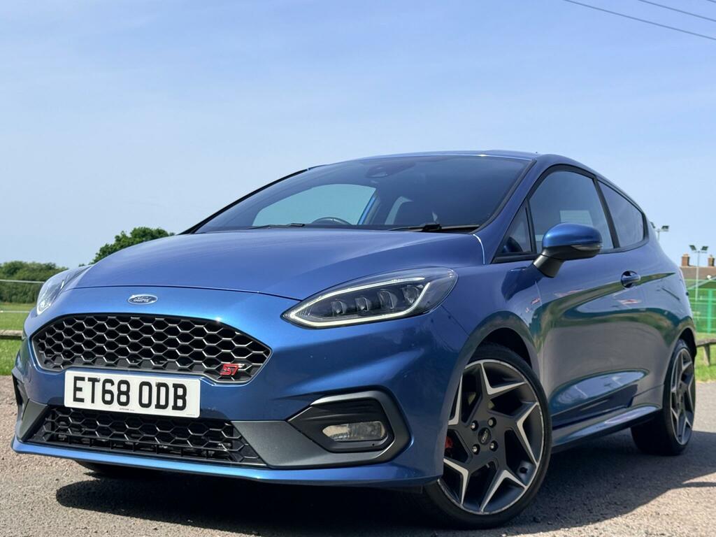 Ford Fiesta 1.5T Ecoboost St-3 Euro 6 ET68ODB Blue #3