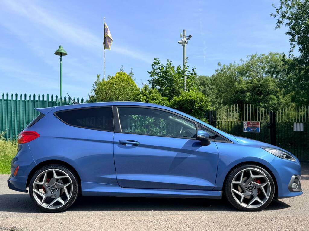 Ford Fiesta 1.5T Ecoboost St-3 Euro 6 ET68ODB Blue #4