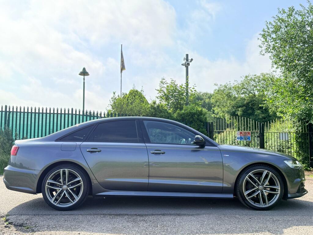 Audi A6 Saloon Black Edition Grey #4