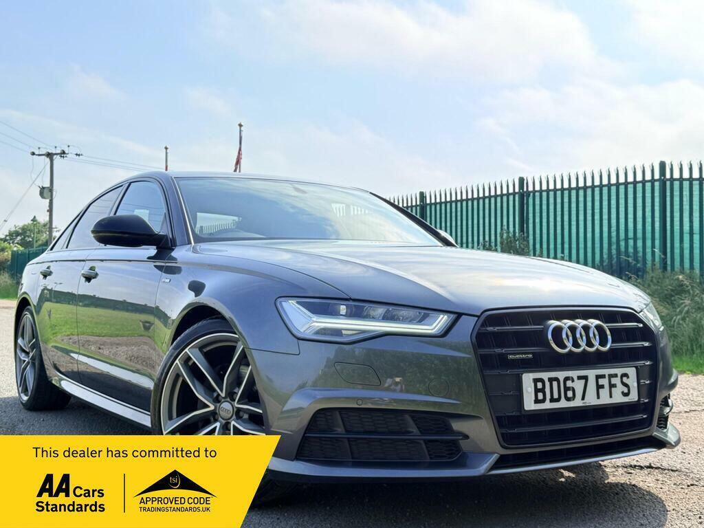 Audi A6 Saloon Black Edition Grey