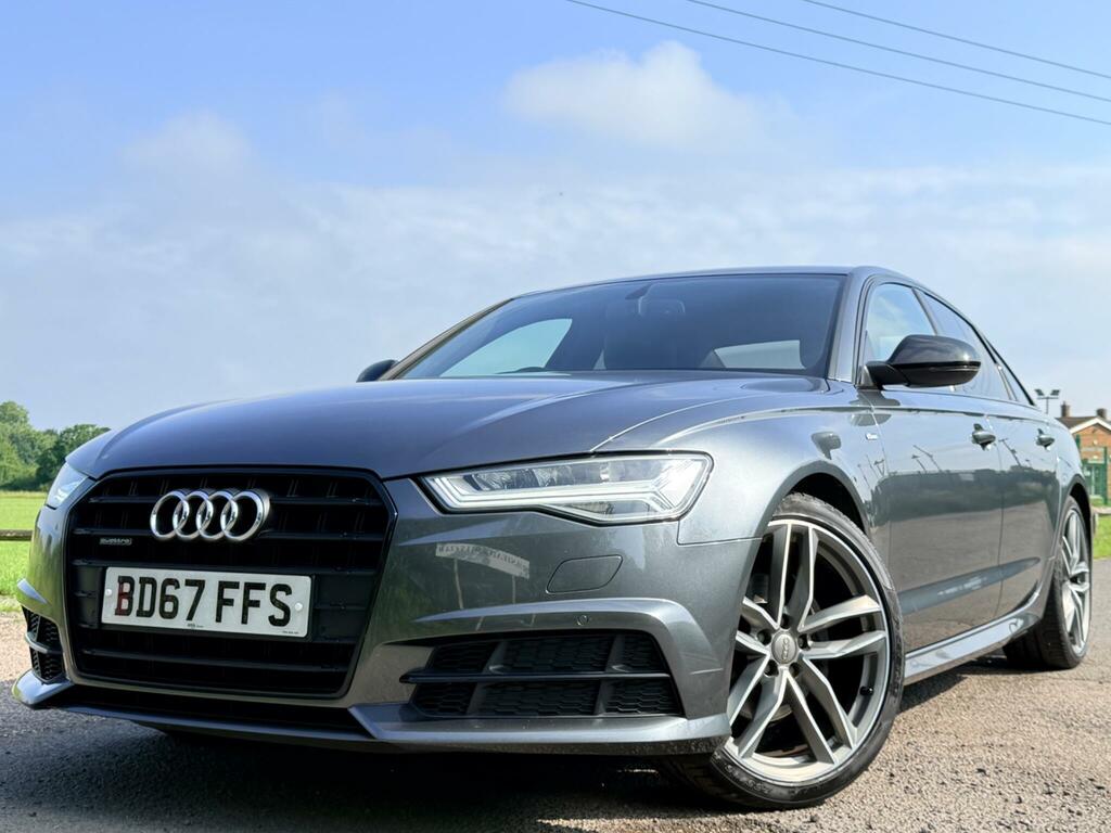 Audi A6 Saloon Black Edition Grey #3