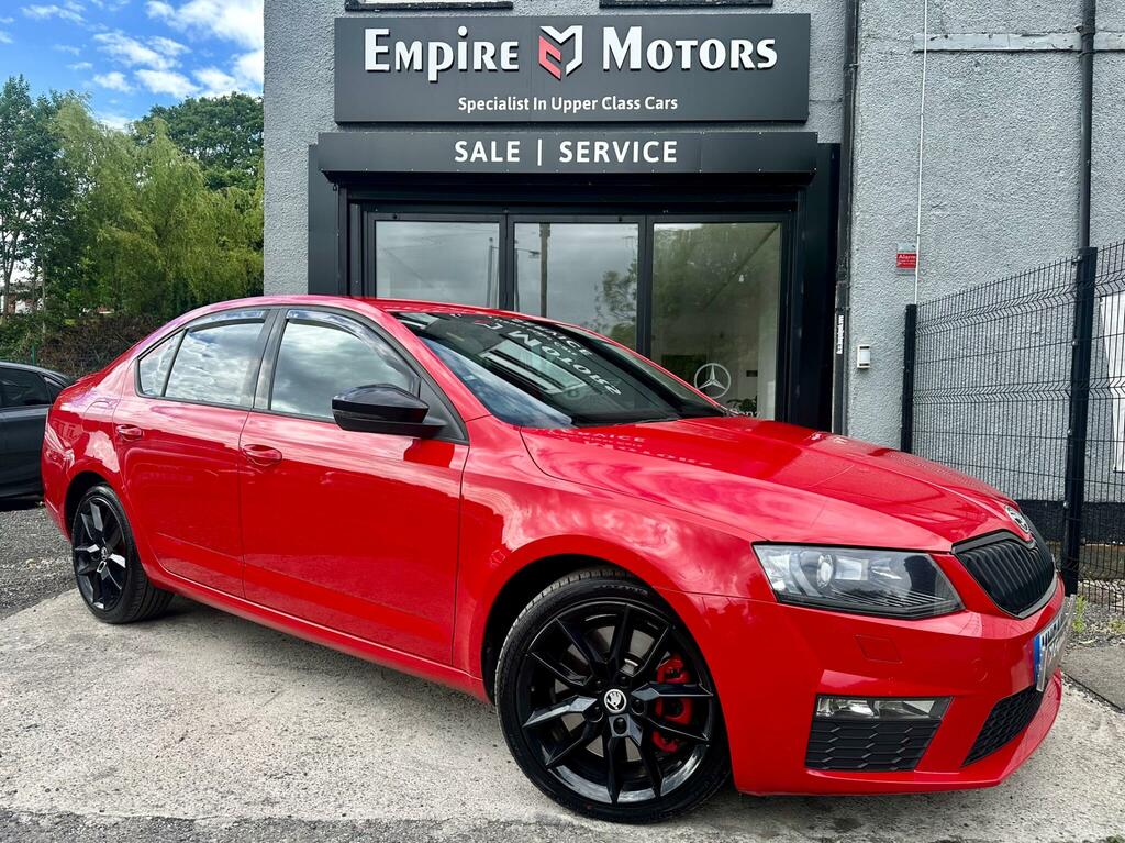Skoda Octavia Vrs Red