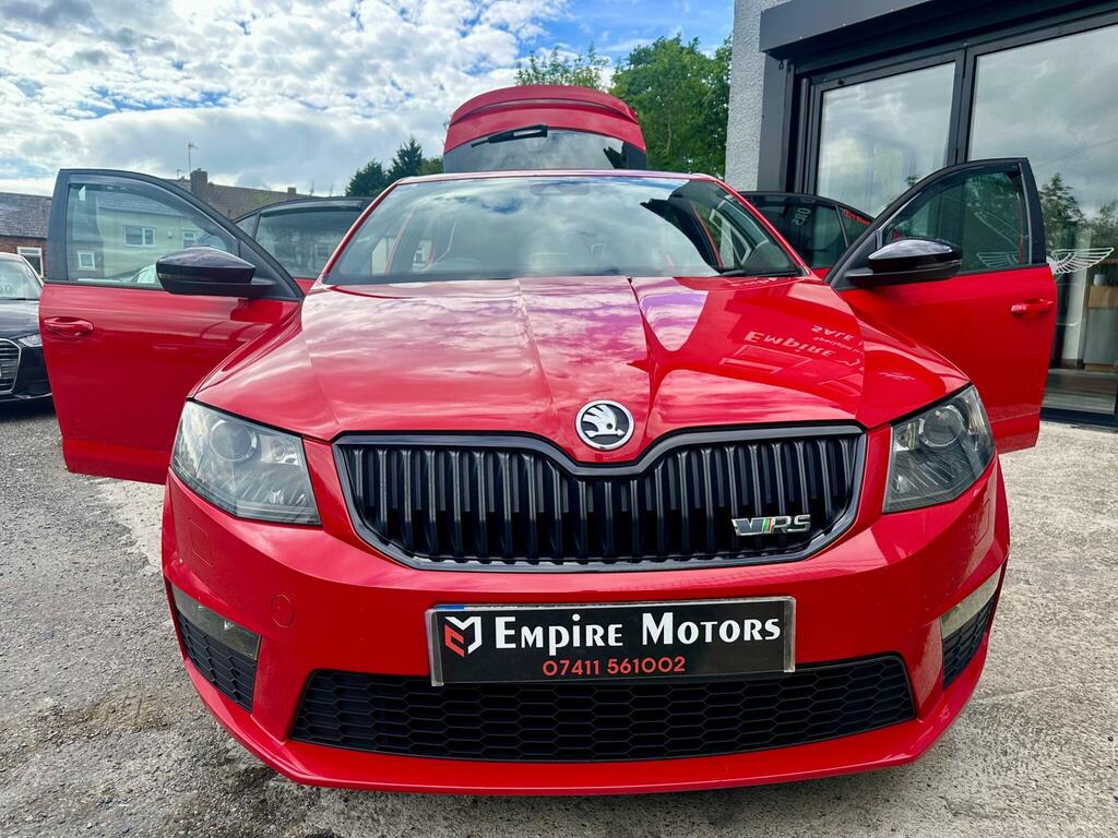 Skoda Octavia Vrs Red #3
