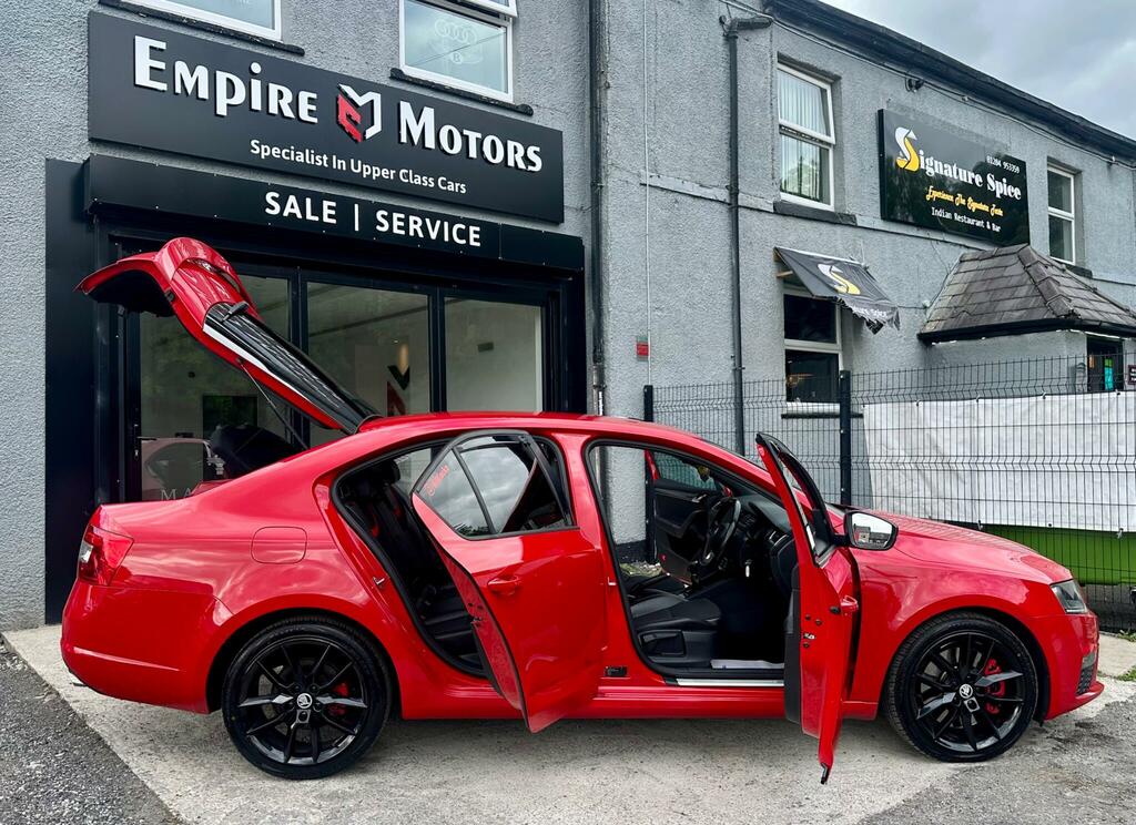 Skoda Octavia Vrs Red #4