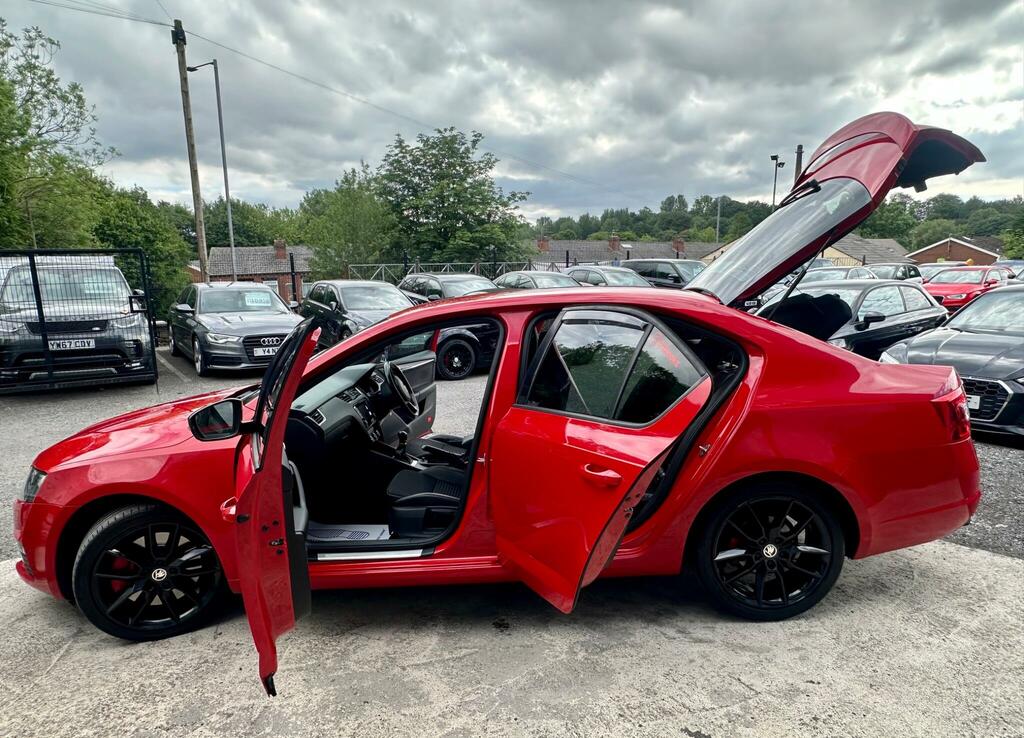 Skoda Octavia Vrs Red #2