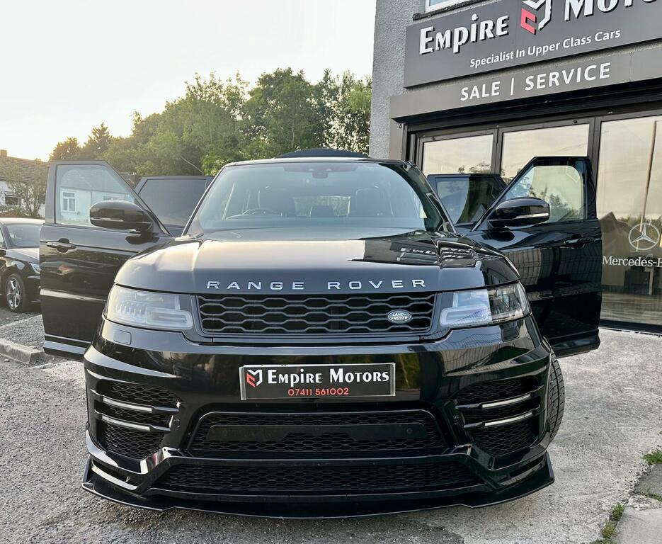 Land Rover Range Rover Sport 3.0 Sd V6 Hse 4Wd Euro 6 Ss Black #2