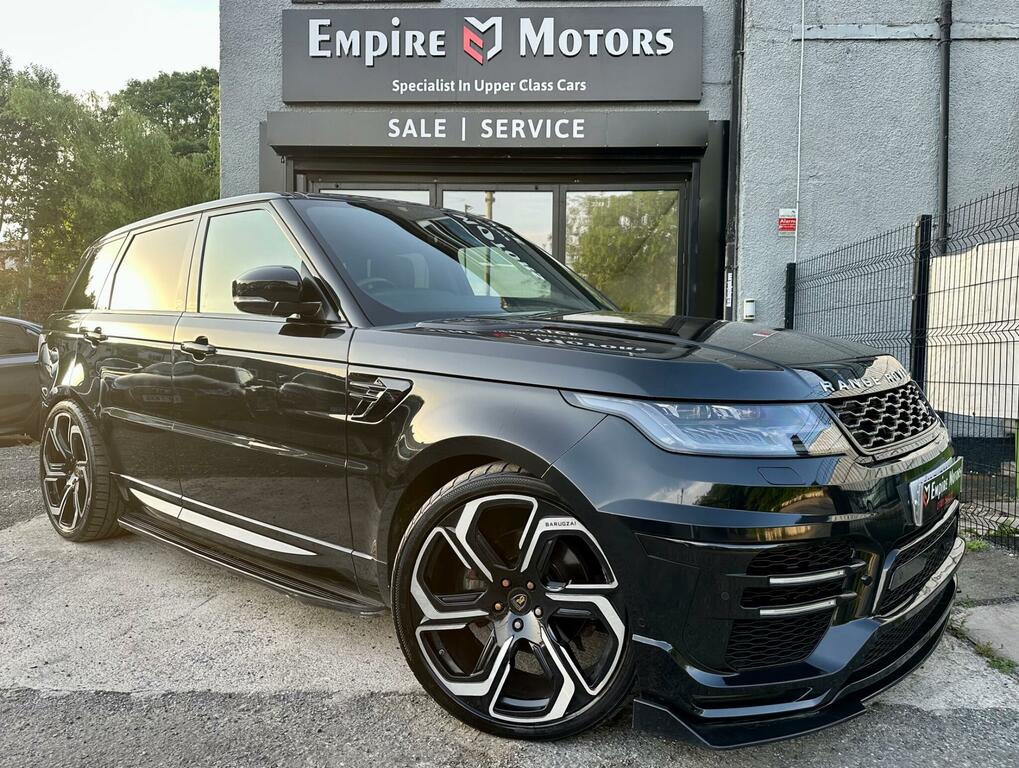 Land Rover Range Rover Sport 3.0 Sd V6 Hse 4Wd Euro 6 Ss Black