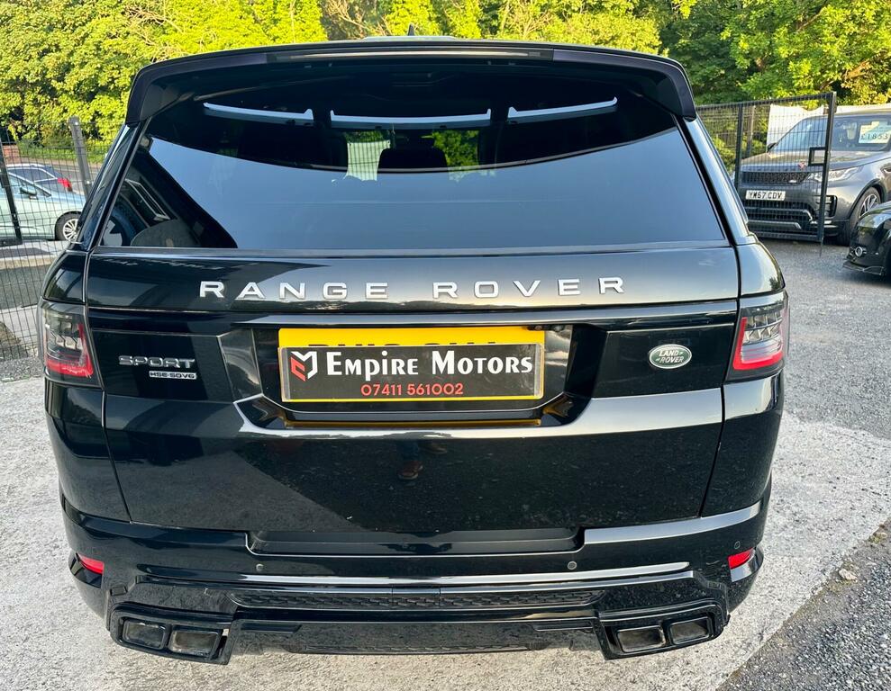 Land Rover Range Rover Sport 3.0 Sd V6 Hse 4Wd Euro 6 Ss Black #4
