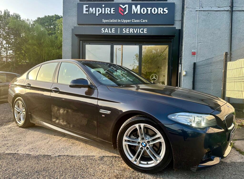 BMW 5 Series M Sport Black #5