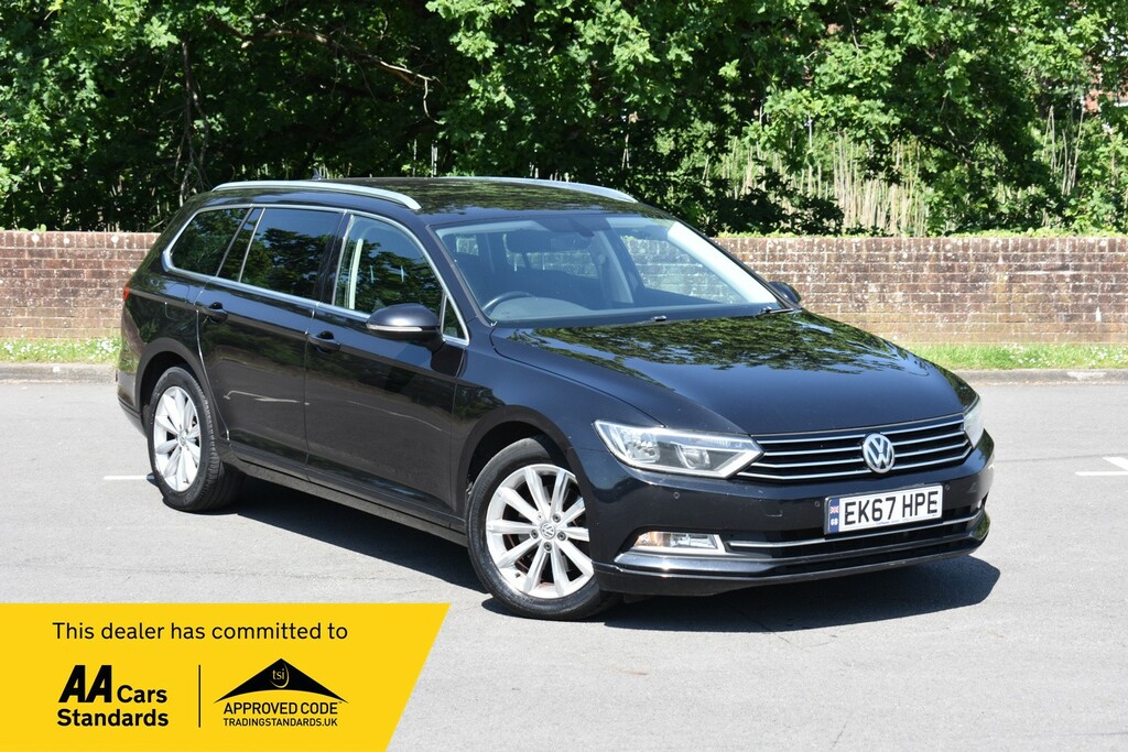 Volkswagen Passat Estate 2.0 Tdi Se Business 201767 Black