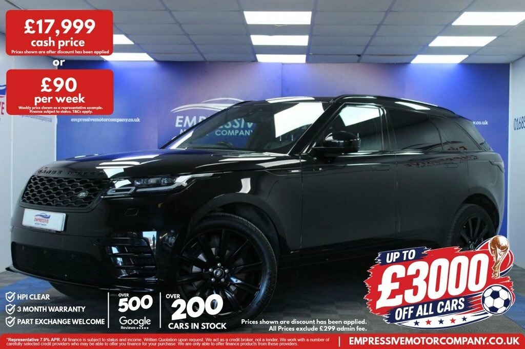 Land Rover Range Rover Velar 2L R-dynamic Se Black