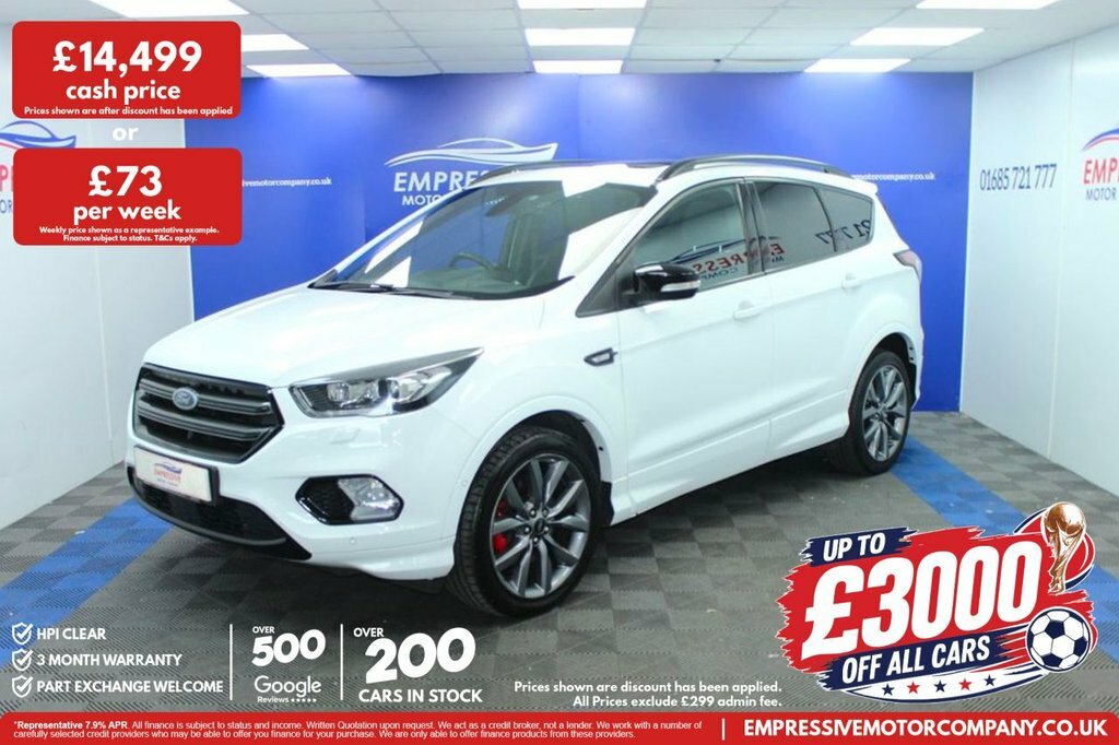 Ford Kuga 2L St-line Edition White