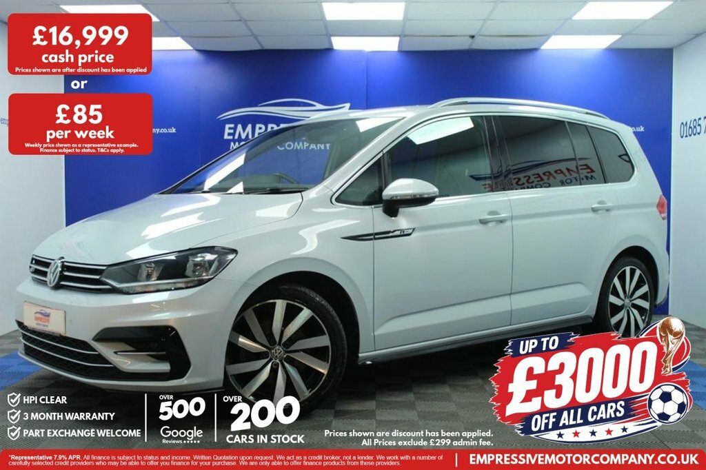 Volkswagen Touran 2L R-line Silver