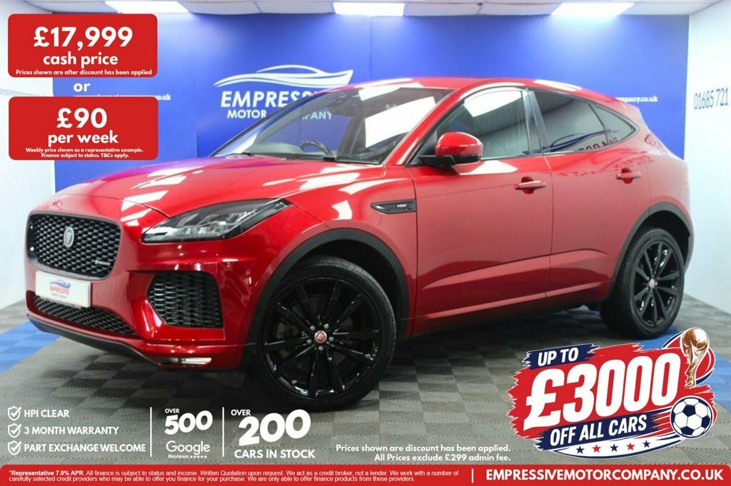 Jaguar E-Pace 3L S Red