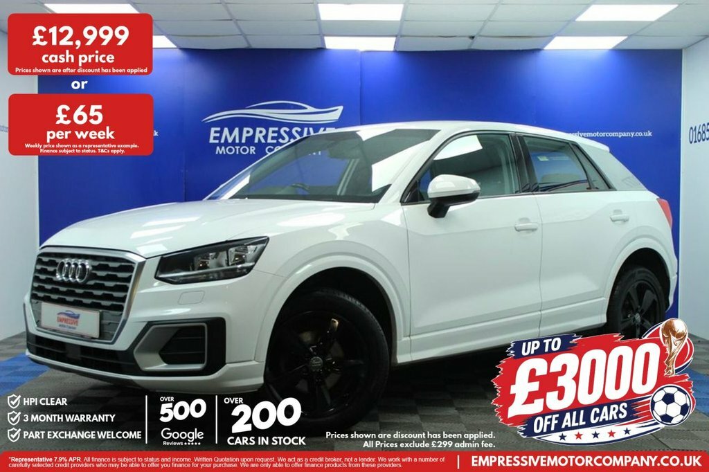 Audi Q2 1.5L Sport White