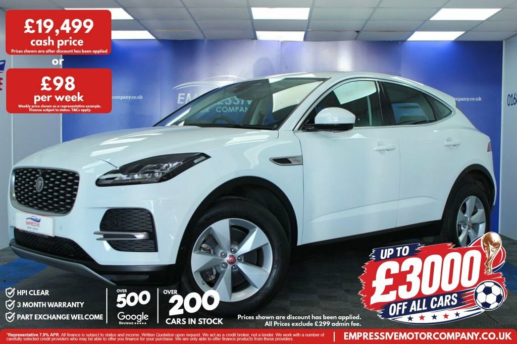 Jaguar E-Pace 2L S White