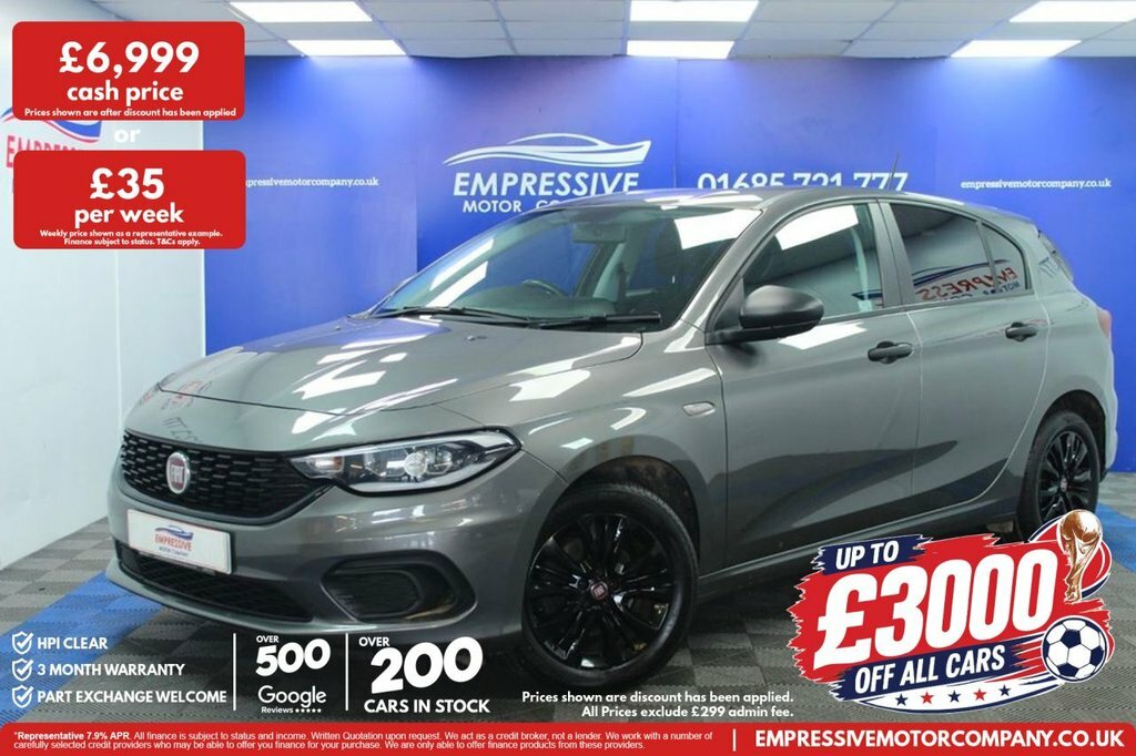 Fiat Tipo 1.4L Easy Grey