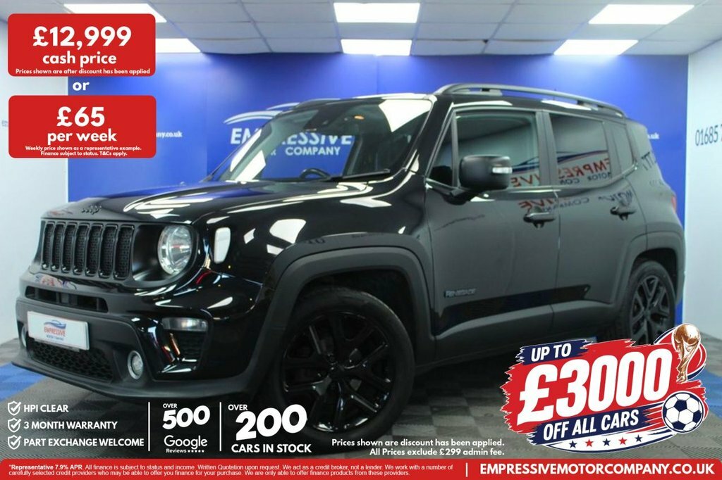Jeep Renegade 1L Night Eagle Black