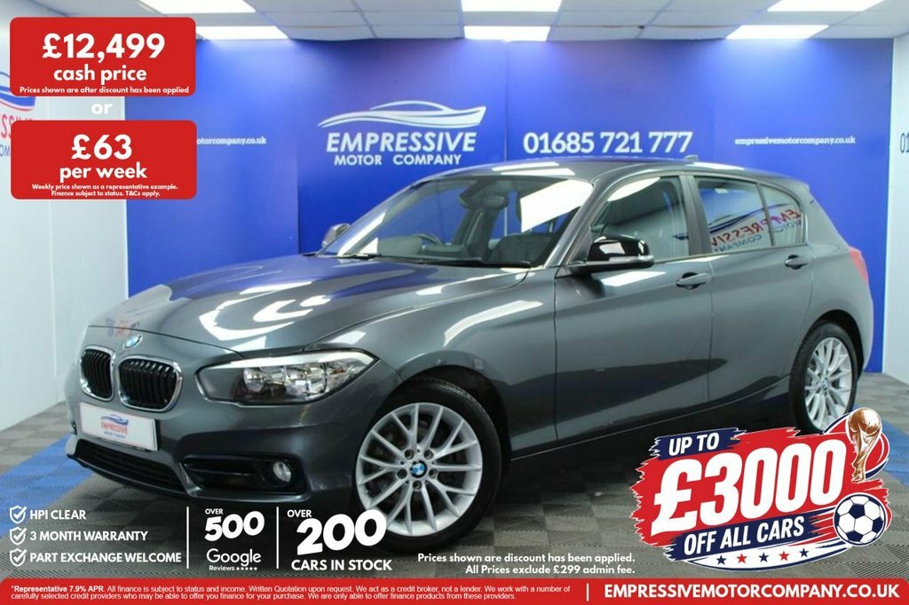 BMW 1 Series 2L Sport Grey