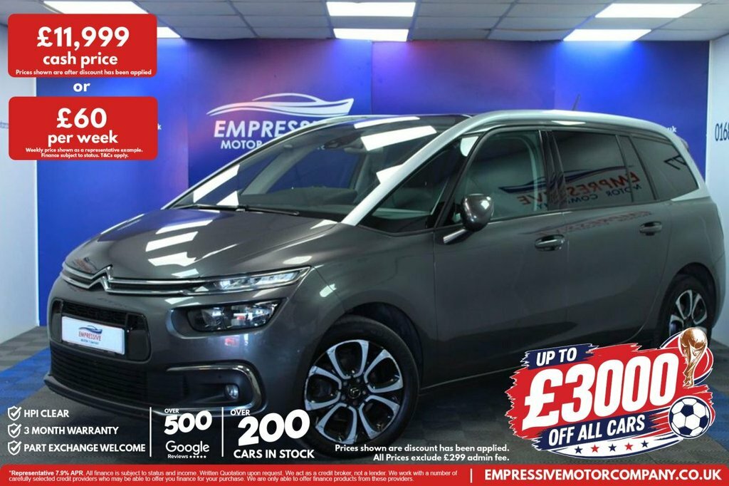 Citroen Grand C4 SpaceTourer 1.5L Flair Grey