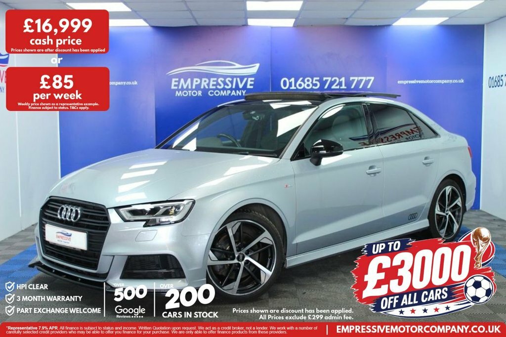 Audi A3 2L Black Edition Silver