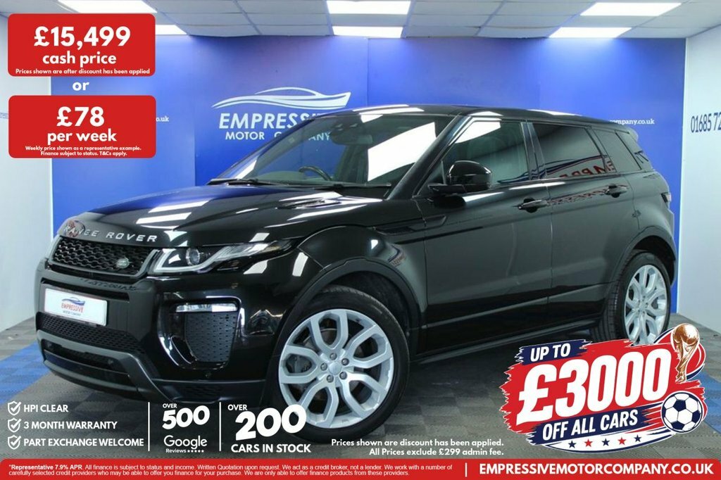 Land Rover Range Rover Evoque 2L Hse Dynamic Black