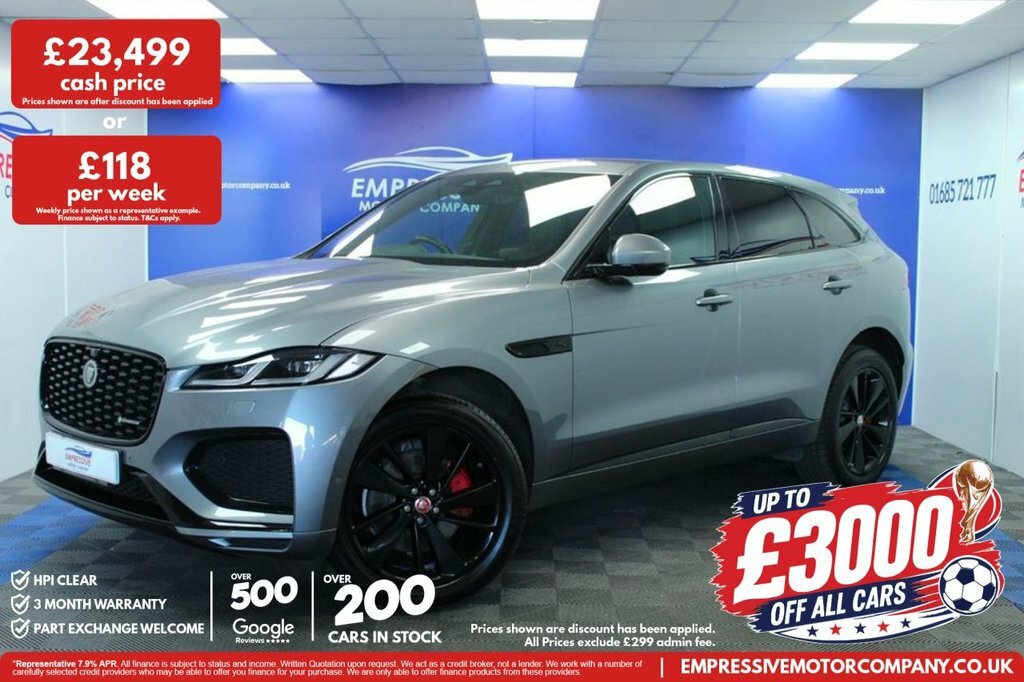 Jaguar F-Pace 2L R-dynamic Se Grey